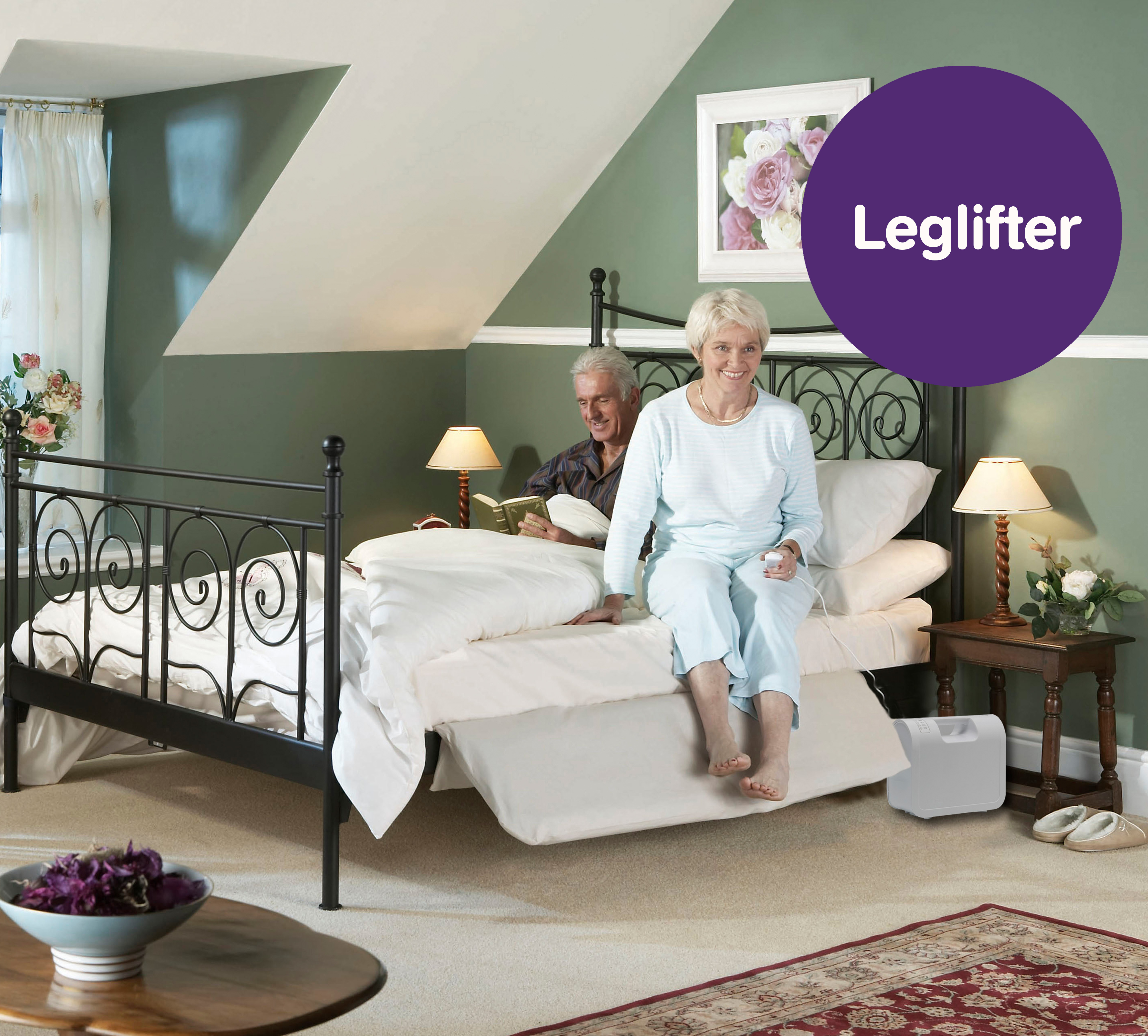 Leglifter Cushion by Mangar Health : Bed Leg Lifting Aid